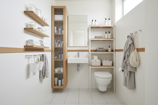 Quel Rangement pour une Salle de Bain Étroite ?