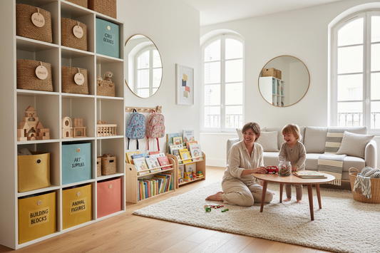 Ranger sa maison avec des enfants : astuces sécurité et organisation